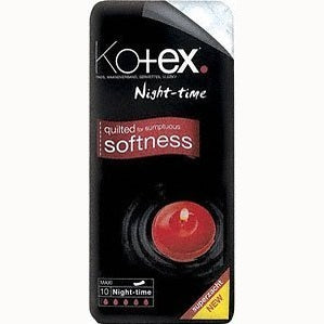 Kotex Maxi Night Time Sanitary Towels 4x10 Pack