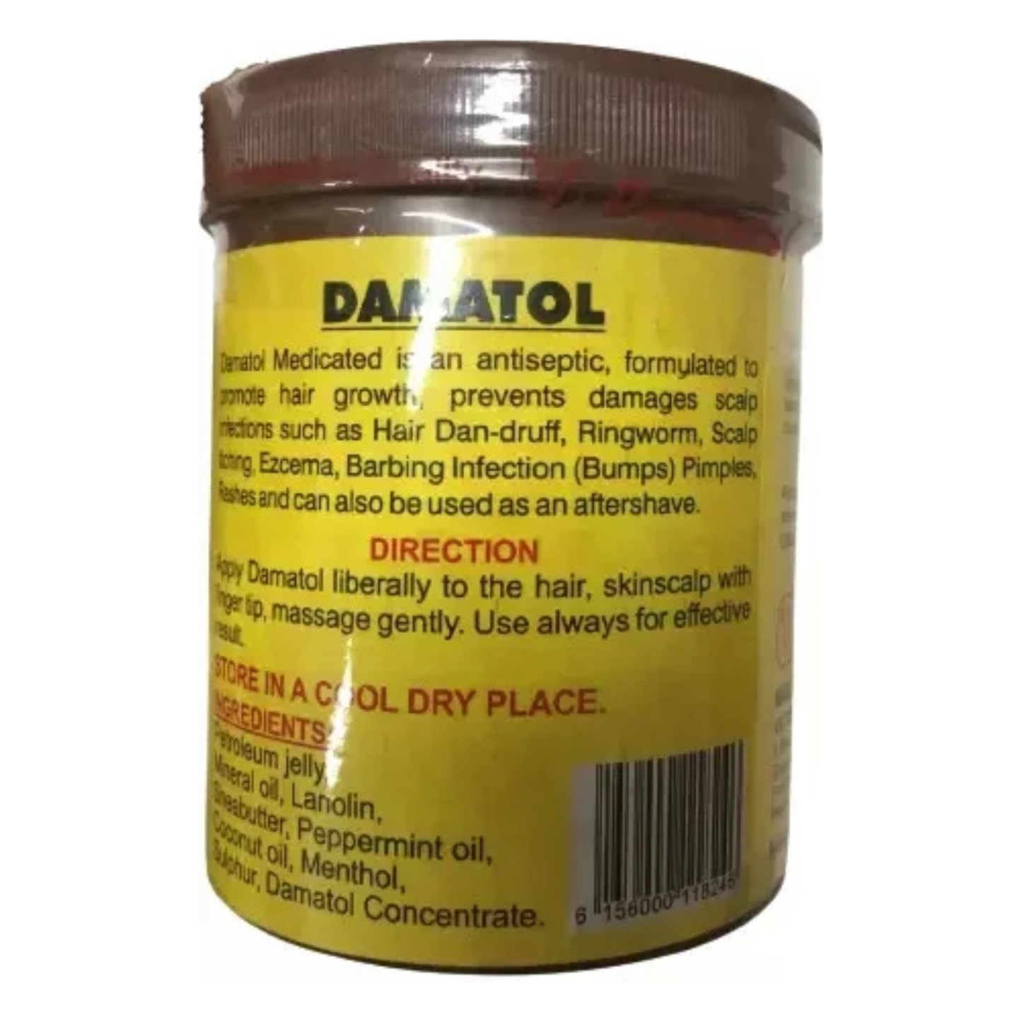 Damatol Medicated Hair & Scalp Treatment - Original Formula, Vitamins A & E