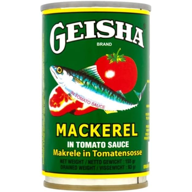 Geisha Mackerel in Tomato Sauce 12 x 425g