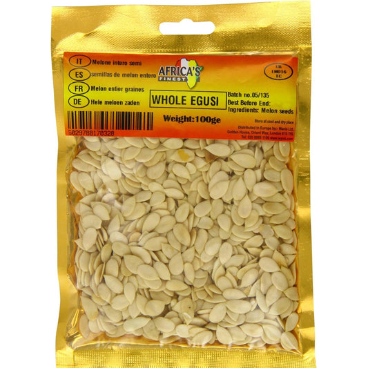 Africa's Finest Whole Egusi 200 g - GLOXMART
