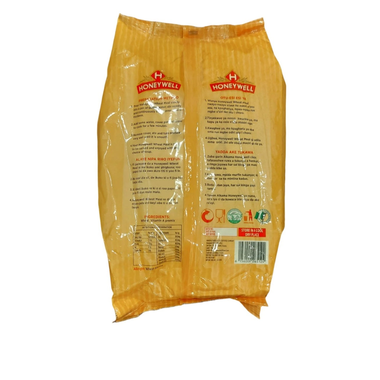 Honeywell Whole Wheat Meal 1.8kg - GLOXMART