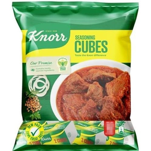 Knorr Seasoning Cubes, 320g, 40 Cubes, 8g Each Cube, Nigerian - GLOXMART