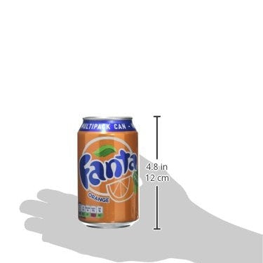 Fanta Orange 8 x 330 ml