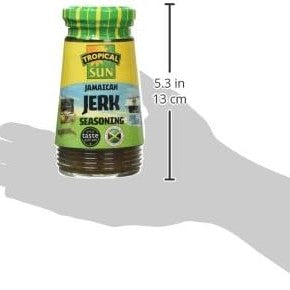 Tropical Sun Jamaican Jerk Seasoning Spices for Easy Meals 280g (Pack of 6) – Food Flavour Enhancer