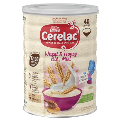 Cerelac Honey & Wheat Toddler Cereal with Milk | from 12 months+ | Toddler Cereal 1kg