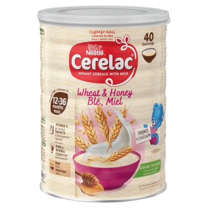 Cerelac Honey & Wheat Toddler Cereal with Milk | from 12 months+ | Toddler Cereal 1kg