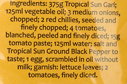 Tropical Sun Gari White 5 kg