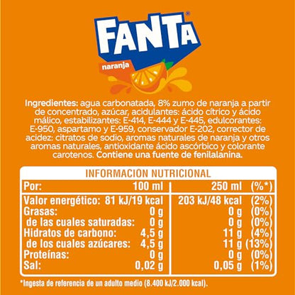 Fanta Orange 8 x 330 ml