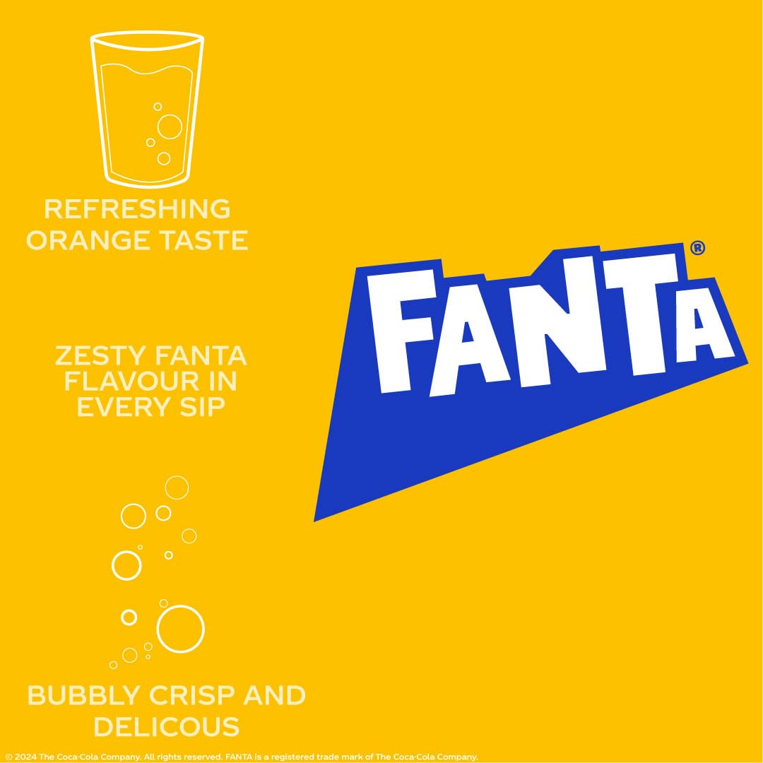 Fanta Orange 8 x 330 ml