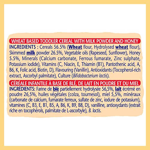 Cerelac Honey & Wheat Toddler Cereal with Milk | from 12 months+ | Toddler Cereal 1kg