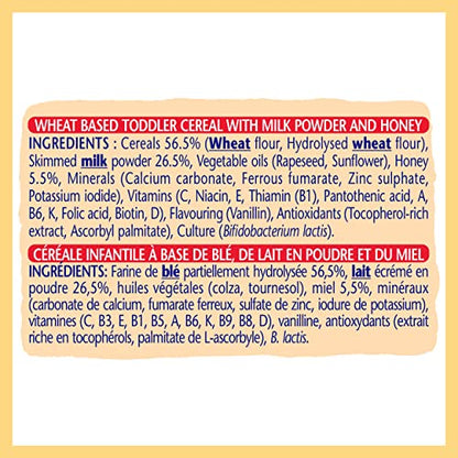 Cerelac Honey & Wheat Toddler Cereal with Milk | from 12 months+ | Toddler Cereal 1kg