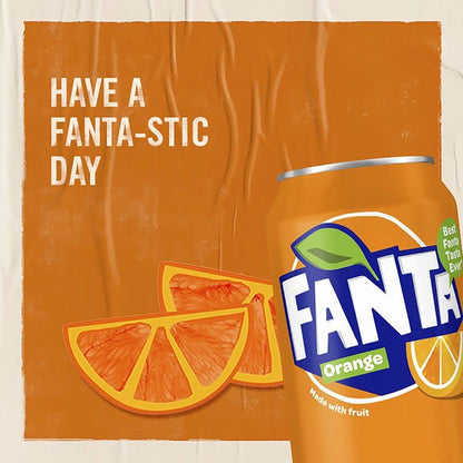 Fanta Orange 8 x 330 ml