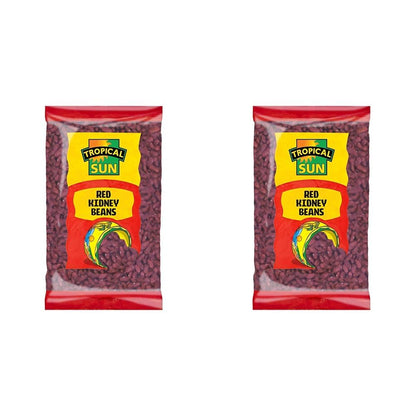 Tropical Sun Red Kidney Beans 5kg (Pack of 1)| Premium Whole Kidney Beans | Ideal for Stews, Rice & Peas, Chilli, Soups & Everyday Cooking | Rich Texture, Plant-Based Protein