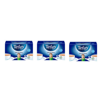 Tetley Original Black Tea Bags - Full Flavoured British Brew - Perfect for Breakfast or Anytime - Rainforest Alliance Certified - 160 Teabags (1 Pack)