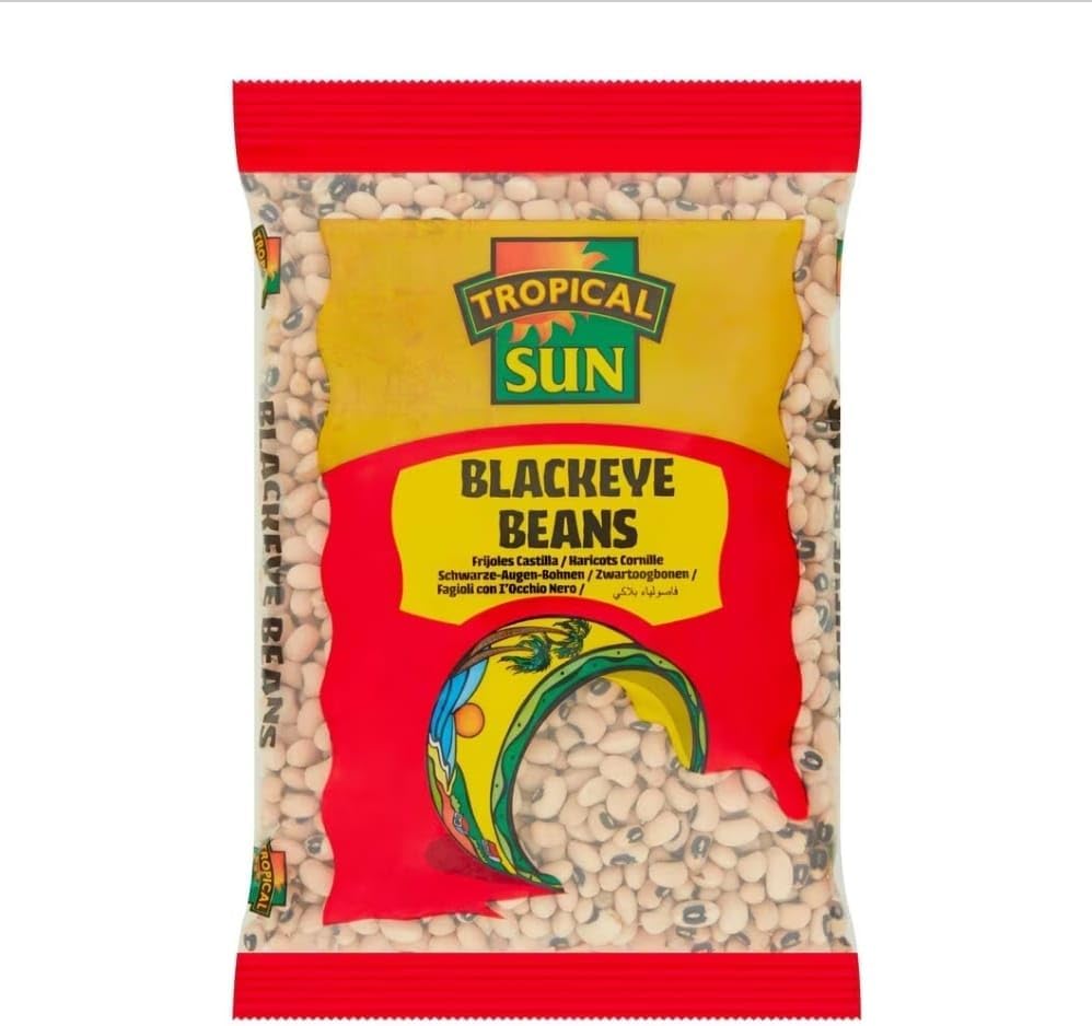Tropical Sun Black Eyed Beans, 2KG, Pack of 1