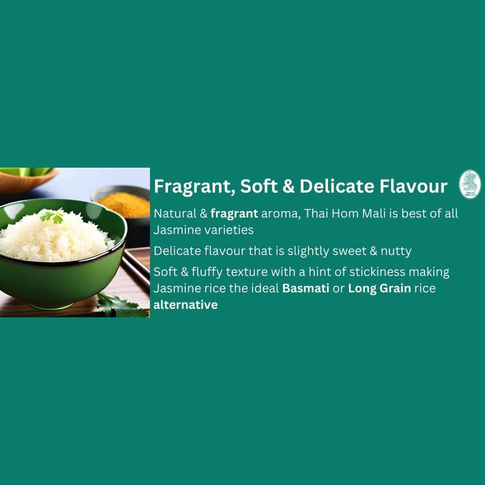 Green Dragon Long Grain Rice 10kg | long Grain Rice for Perfect, Fluffy Results | Sealed for Freshness | Ensuring Long Shelf Life | Pack for Home, Restaurants, or Meal Prepping