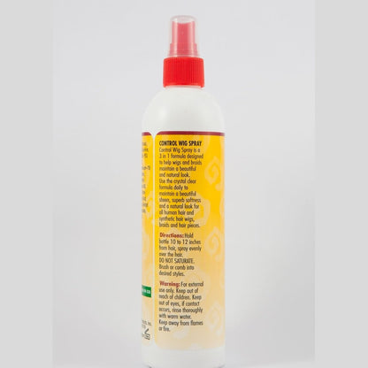African Essence Wig Control Spray for Human & Synthetic Hair 355 ml by African Essence