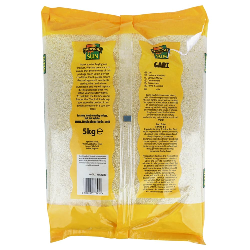 Tropical Sun Gari White 5 kg
