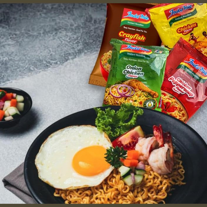 Indomie Chicken Onion Instant Noodles, 70 g, Pack of 40