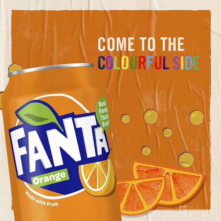 Fanta Orange 8 x 330 ml