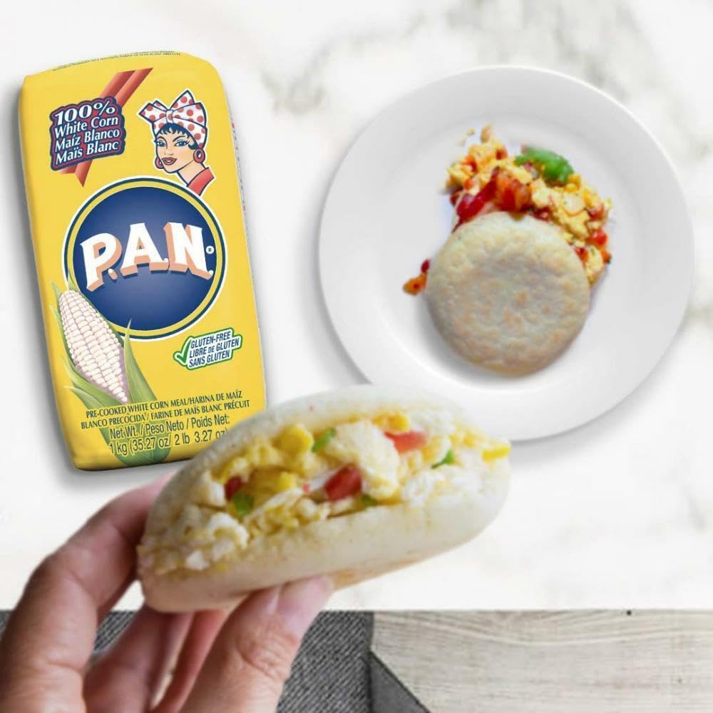 Pan Premium Pre-Cooked White Maizemeal - 1kg | Gluten-Free | Ready to Inspire Your Recipes | Authentic Maize Delights | Goodness for Creative Kitchens