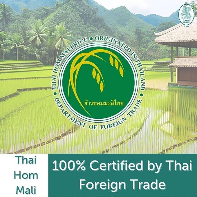 Green Dragon Long Grain Rice 10kg | long Grain Rice for Perfect, Fluffy Results | Sealed for Freshness | Ensuring Long Shelf Life | Pack for Home, Restaurants, or Meal Prepping