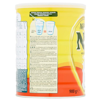 Nido Instant Full Cream Milk Powder 900g Tin
