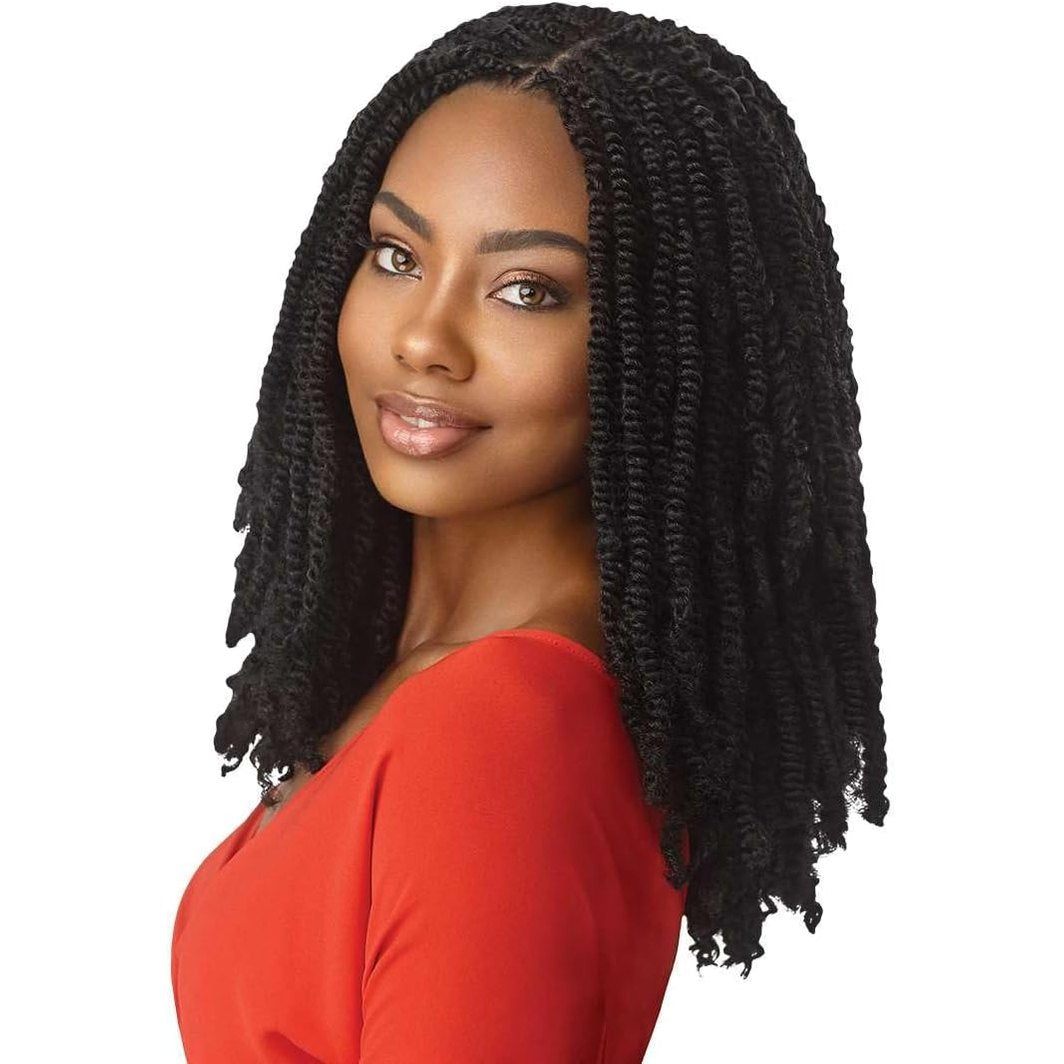 (1-Pack, 1) 24" Outre Crochet Braids X-Pression Twisted Up 3X Springy Afro Twist 24"