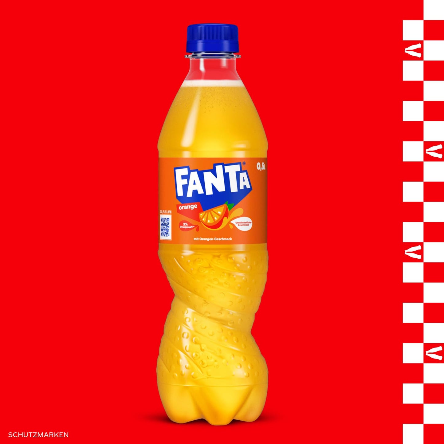 Fanta Orange 8 x 330 ml
