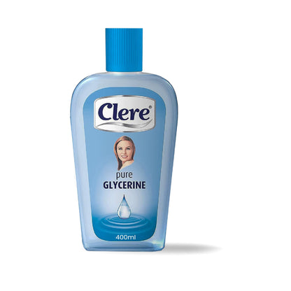 CLERE 100% Pure Glycerin Liquid for Versatile Body Skin Care, Glycerine for Face Moisturizes Dry Skin & Softens, Glycerol Reduces Stretch Marks 100 ml (Pack of 1) Sourced by Bronx International Ltd