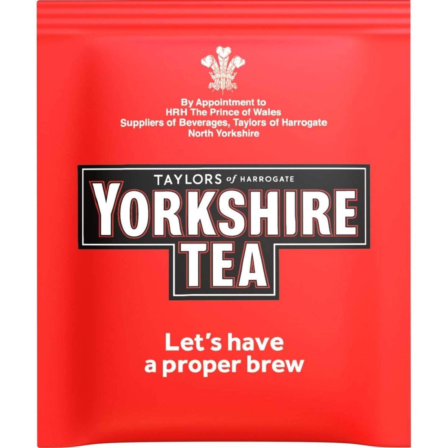 Yorkshire Tea, 200 Individually Wrapped & Tagged Tea Bags