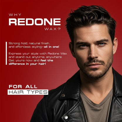 Redone Hair Gel Wax 150ml – Strong Hold & Shine | Edge Control & Styling Gel | Men & Women | Non-Sticky Finish for All Hair Types