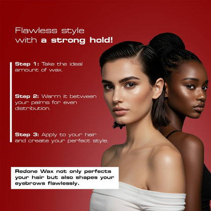 Redone Hair Gel Wax 150ml – Strong Hold & Shine | Edge Control & Styling Gel | Men & Women | Non-Sticky Finish for All Hair Types