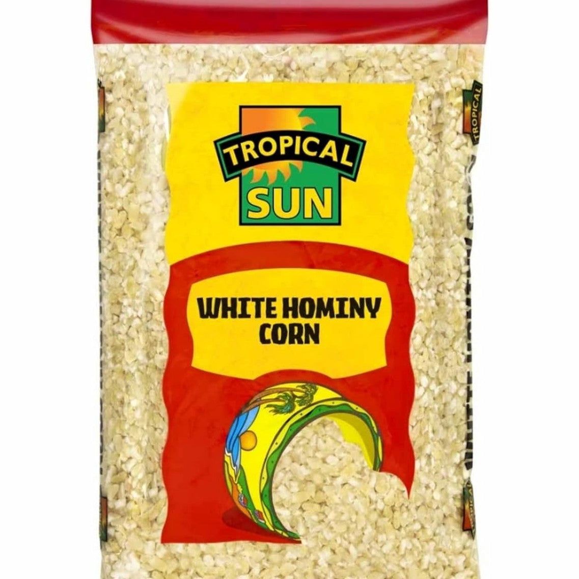 Tropical Sun White Hominy Corn 2KG