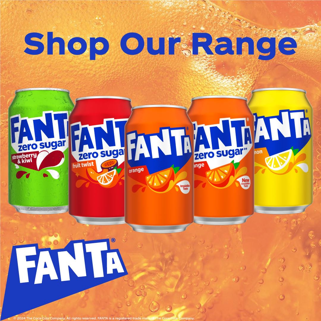Fanta Orange 8 x 330 ml