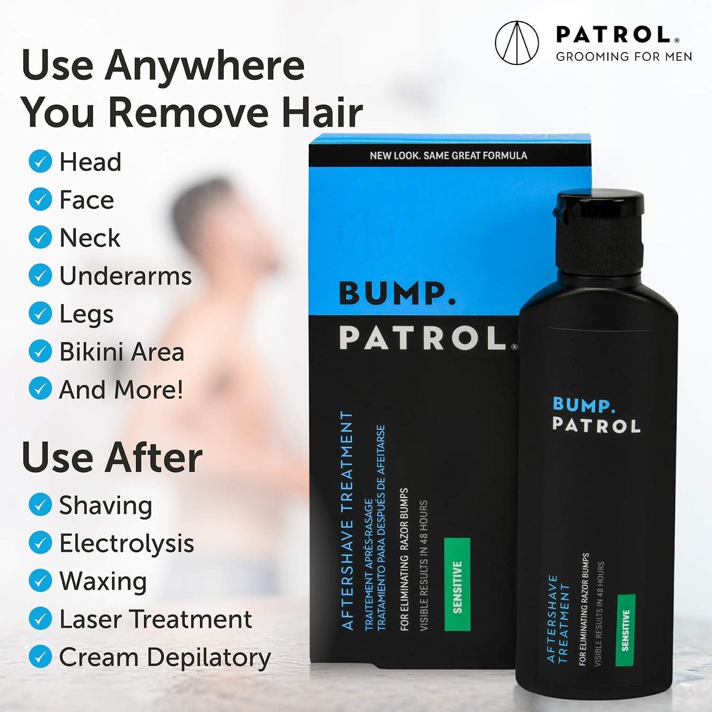 Bump.Patrol Aftershave Treatment (2 oz) - Sensitive