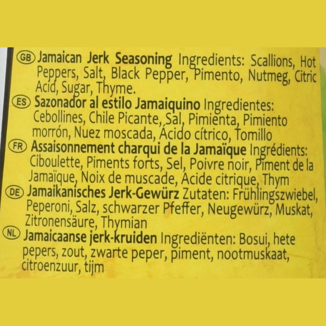 Tropical Sun Jamaican Jerk Seasoning Spices for Easy Meals 280g (Pack of 6) – Food Flavour Enhancer