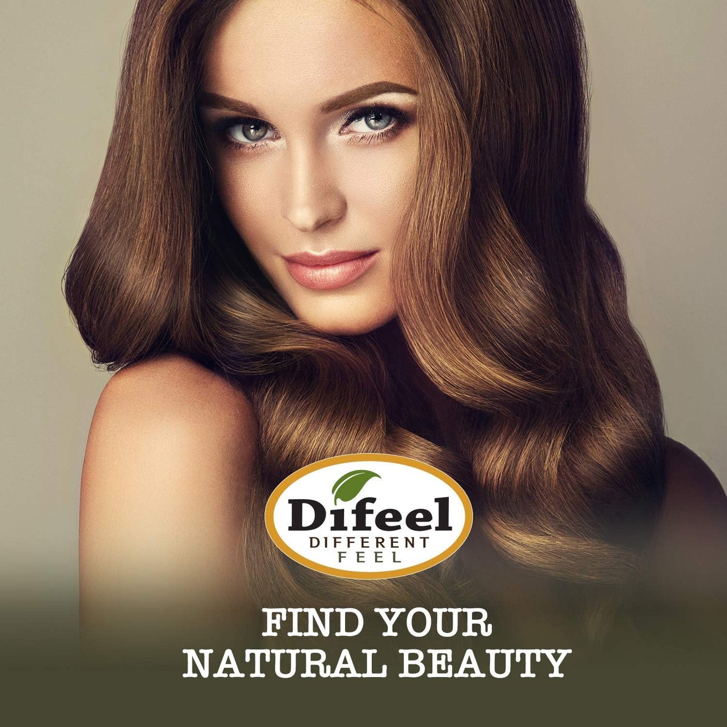 Difeel Premium 99% Natural Castor Hair Oil, Helps Promote Healthy Hair Growth, Nourishes Scalp & Strengthens Roots 235 ml