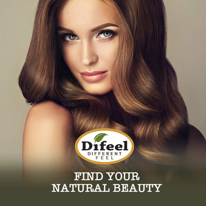 Difeel Premium 99% Natural Castor Hair Oil, Helps Promote Healthy Hair Growth, Nourishes Scalp & Strengthens Roots 235 ml