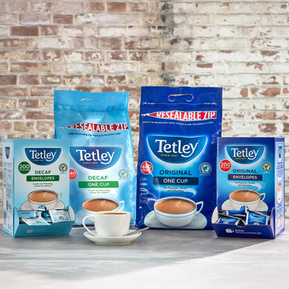 Tetley Original Black Tea Bags - Full Flavoured British Brew - Perfect for Breakfast or Anytime - Rainforest Alliance Certified - 160 Teabags (1 Pack)