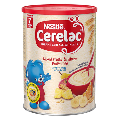 Cerelac Mixed Fruits & Wheat Infant Cereal with Milk 1kg | from 7 months+ | Baby Cereal