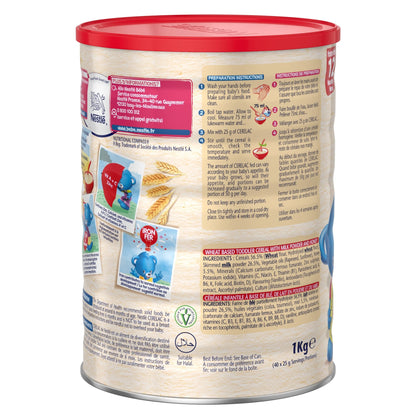 Cerelac Honey & Wheat Toddler Cereal with Milk | from 12 months+ | Toddler Cereal 1kg