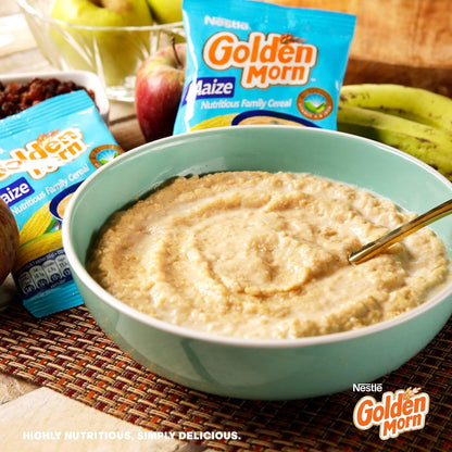 Golden Morn 900g | Maize & Soya Protein | PACK OF 1| Nutritious Family Cereal | Nigerian