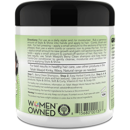 Taliah Waajid Kinky Wavy - Herbal Style & Shine 6 oz