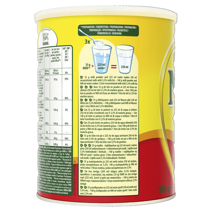 Nido Instant Full Cream Milk Powder 900g Tin
