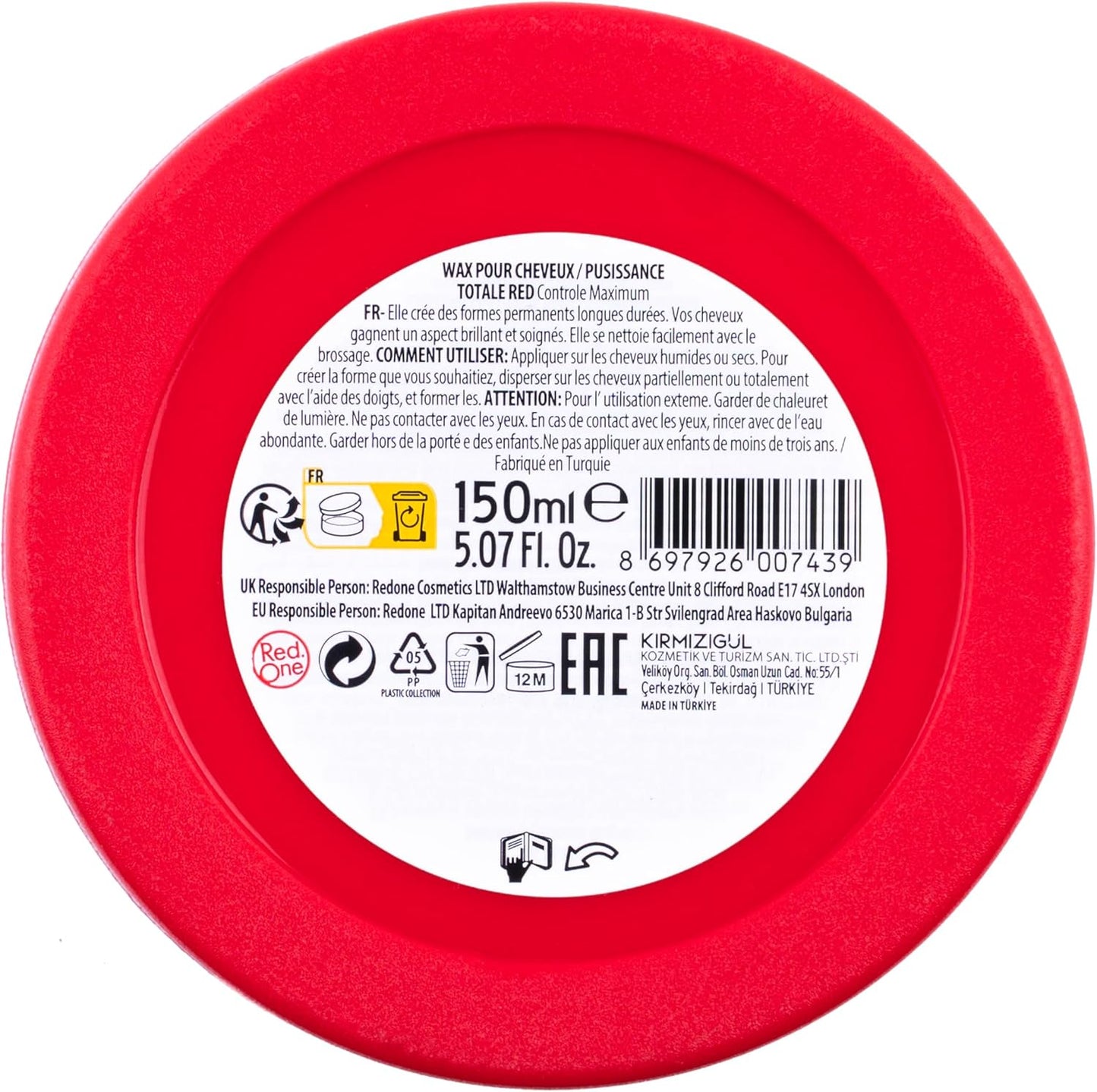 Redone Hair Gel Wax 150ml – Strong Hold & Shine | Edge Control & Styling Gel | Men & Women | Non-Sticky Finish for All Hair Types