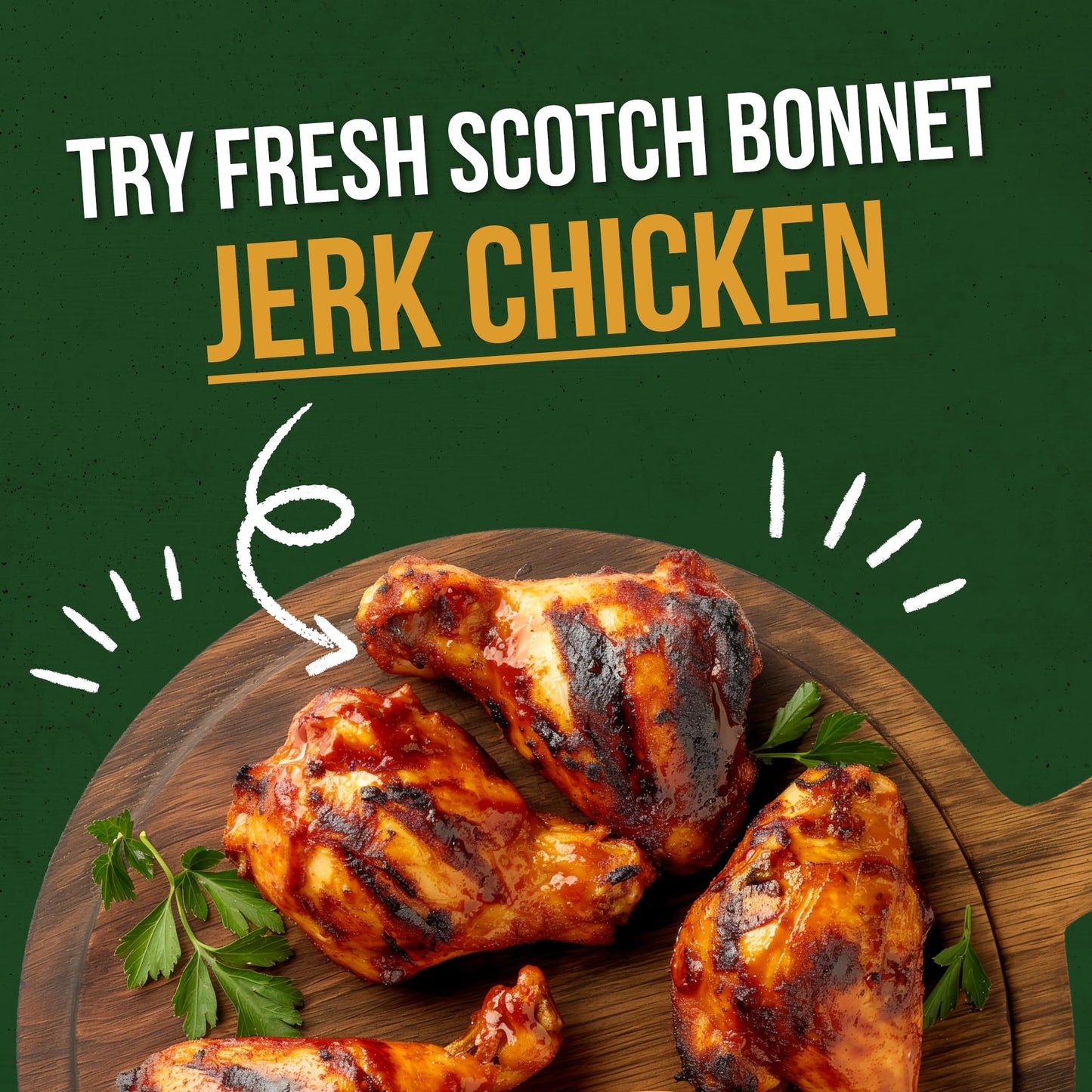 Fresh Scotch Bonnet Chillies 1kg - Vegan, Very Hot and Spicy, Fresh Red Scotch Bonnet Chillies from Rwanda for Cooking