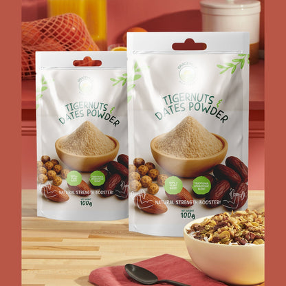 Tigernut and Date Powder With Bitterkola | Traditional Aphrodisiac Powder